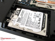 Die integrierte HDD bietet ordentlich Speicherplatz.