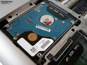 Unser Testgerät enthielt eine 500 GByte große HDD.