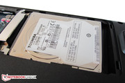 Acer verbaut eine ziemlich lahme HDD.