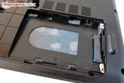 Mit der Standard-Bodenklappe kann man keine zweite HDD einbauen.