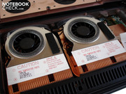 Zwei Radeon HD 5870 GPUs arbeiten im Crossfire-Verbund.