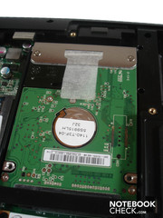 Eine 500 GByte Festplatte ist bereits verbaut...