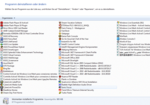 vorinstallierte Software