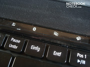 ...und über weitere Buttons für Wlan oder die Backup-Funktion verfügt