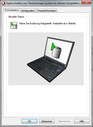 Ein Sensor zeichnet die Bewegungen des ThinkPads auf...