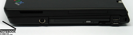 IBM/Lenovo Thinkpad Z61m Anschlüsse