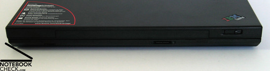 Lenovo Thinkpad R61 Anschlüsse