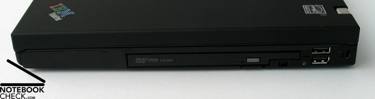 Lenovo Thinkpad T61p Anschlüsse