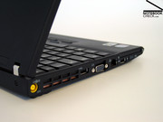 Am Gerät selbst werden nur Basic-Ports geboten und die nicht mit optimaler Anordnung.