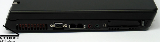 IBM/Lenovo Thinkpad Z61m Anschlüsse