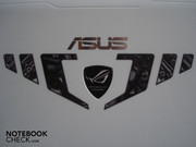 Unschwer zu erkennen: Asus setzt beim G60VX auf ein futuristisches Design