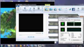 Movie Maker Playback & 1 x 1080p, stark ruckelnd 100% CPU