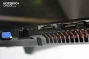 Nicht verändern lassen sich die Anschlüsse. HDMI und eSATA sind aber ohnehin an Bord.