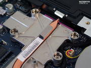 Zum Einsatz kommt im Testsample eine starke T9800 CPU sowie eine ATI HD4650 Grafikkarte.