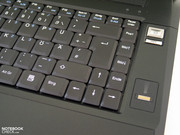 ...lässt sich die Tastatur ganz angenehm bedienen.