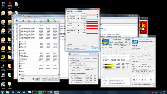 Kein Throtteln nach ueber 6h extremer Last.