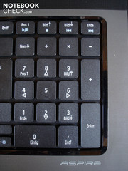 Was wäre ein 17-Zoll Notebook ohne dedizierten Nummernblock?