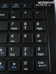 Das Devil 9700 DTX wartet mit einem dedizierten Nummernblock auf
