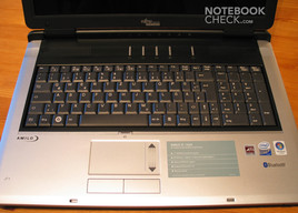 Test Fujitsu Siemens Amilo Xi 1554 Tastatur