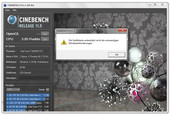 Überraschung: OpenGL Test wird verweigert.