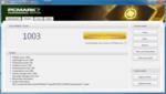 PCMark 7 Scores: 1003 Punkte