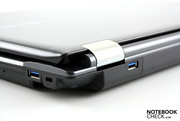 Gleich zwei USB 3.0-Ports sind momentan noch selten.