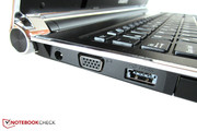 Analoge Bildausgabe per VGA, digitale Bildausgabe per HDMI.