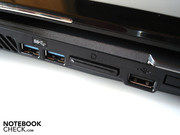 Zwei flotte USB 3.0-Ports verdienen großes Lob.