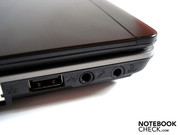 Die Position des vierten USB 2.0-Ports und der beiden Soundanschlüsse ist ebenfalls Geschmackssache