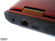 Ein Kensington Lock dient zur Notebook-Sicherung.