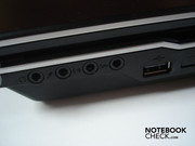 4x Sound und USB 2.0 auf der rechten Seite