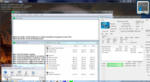 CPU-Stresstest: nach 1 Minute @2.3GHz konstant