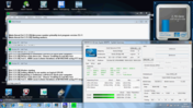 Prime95 CPU Multi-Core: @2.7 GHz konstant, System 44 W