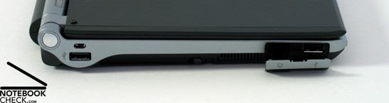 Sony Vaio VGN-TX5XN Anschlüsse