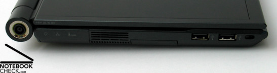 Sony Vaio TZ11XN Anschlüsse