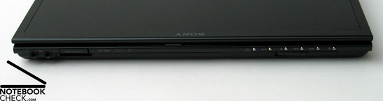 Sony Vaio TZ11XN Anschlüsse