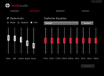 Control-Panel des Soundsystems