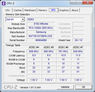 Systeminfo CPUZ RAM SPD
