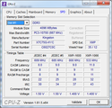 Systeminfo CPUZ RAM SPD