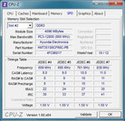 Systeminfo CPUZ RAM SPD