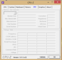 Systeminfo CPUZ RAM SPD