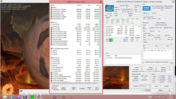 Stresstest: 1,0 GHz Throttle (zeitgleich GPU @100 %)