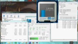 Prime95+Furmark: nach 1h, 2.3GHz (Standard) kein Throttle