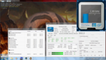 Stress: Konstante Taktung auf 2 x 2.3 GHz ohne Throttling