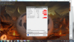 CPU-Stress + HD Graphics: 800-850 MHz