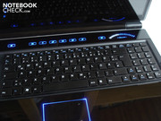 Die Tastatur überzeugt mit einem guten Druckpunkt.