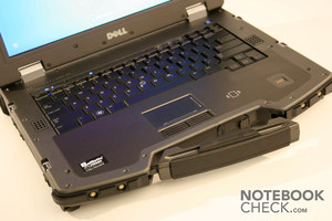 Tastatur, Trackpoint und Touchpad beim XFR