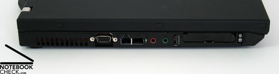 Lenovo Thinkpad T60p Anschlüsse