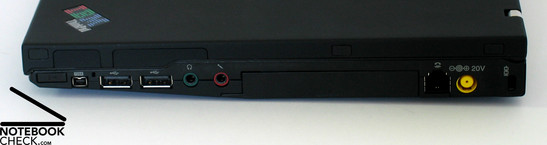 Thinkpad X60s Anschlüsse