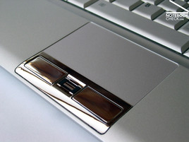 Touchpad im Toshiba Portégé R500-12P Subnotebook